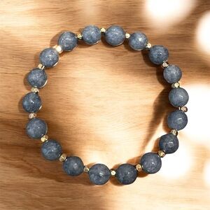 Denim Blue Jade bracelet